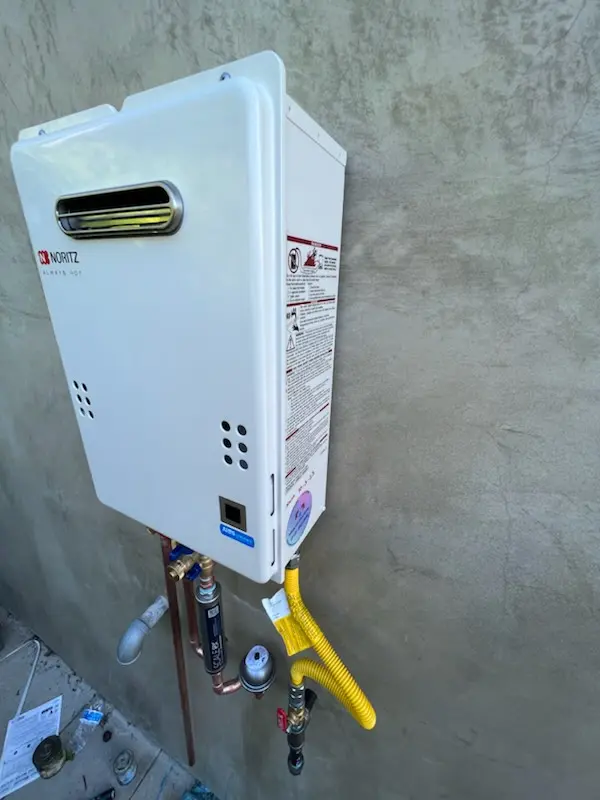 Tankless water heater installation for Silver Grove homes